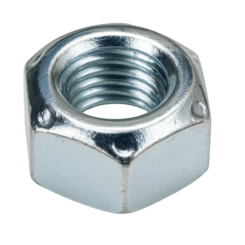 Metric Conical Hexagonal Nut Zinc M16 * 2.0 Grade 10.9