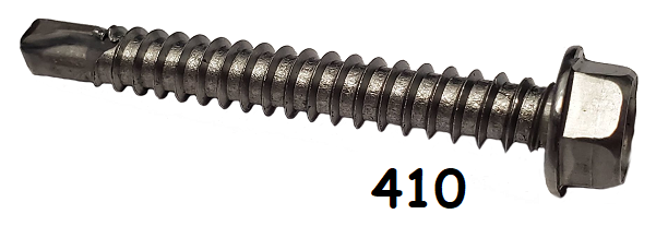 Hexagonal Head Drilling Screw 410 Stainless Steel #12 * 3/4"