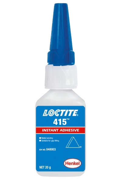 LOCTITE® 415 – Transparent Instant Adhesive – Medium Strength – 20 g