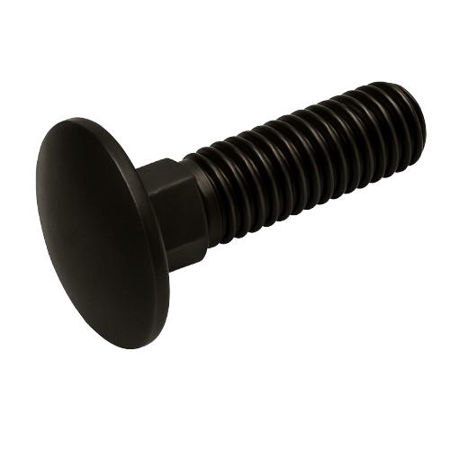 Imperial Carriage Bolt Dome Head Full Thread Plain Alloy Steel 1/4-20 * 3/4" Grade 2