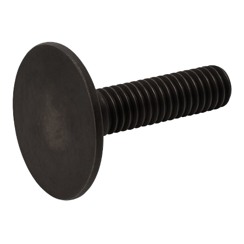 Imperial Elevator Bolt Full Thread Plain Alloy Steel 3/8-16 *  2-1/2" Grade 2