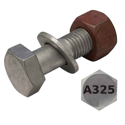 Imperial Structural Hexagonal Bolt Partial Thread Galvanized 1-8 * 3-1/2" Grade A325