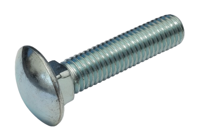 Imperial Carriage Bolt Dome Head Full Thread Zinc Plated 3/8-16 * 2" Grade 2
