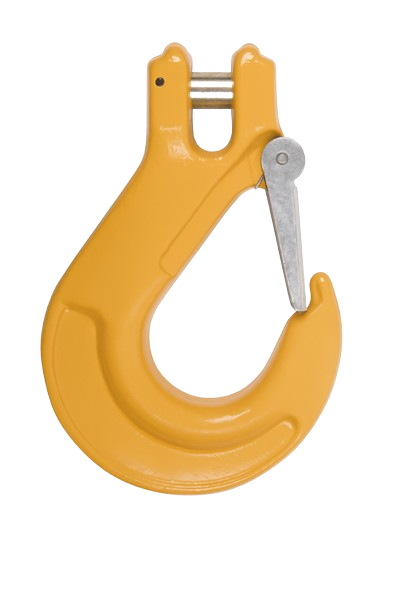 Clevis Hook jaune Painted Alloy Steel Zinc 9/32 Grade 80