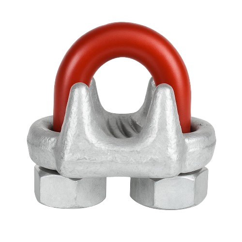 Cast Wire Rope Clamps Hot Dip Galvanized 1