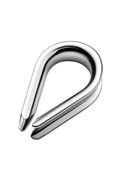 Wire Rope Thimbles Stainless Steel 1/8