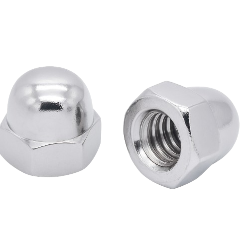 Cap Nut Nickel 5/16-18 Grade 2