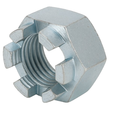 Castel Nut Fine Thread zinc Steel 9/16-18 Grade 2