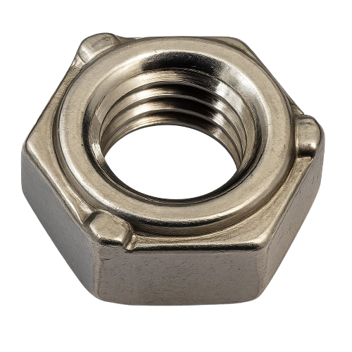 Welding Nut 304 Stainless Steel 3/8-16