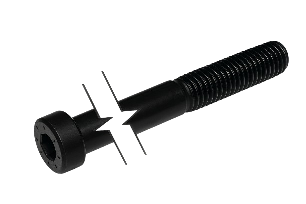 Metric Low Head Socket Head Cap Screw Black-Oxide Alloy Steel Partial Thread M6 * 1.0 * 40mm Grade 10.9 [Allen Key]