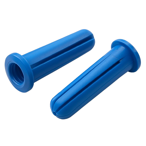 Plastic Anchors for Drywall 12 Blue