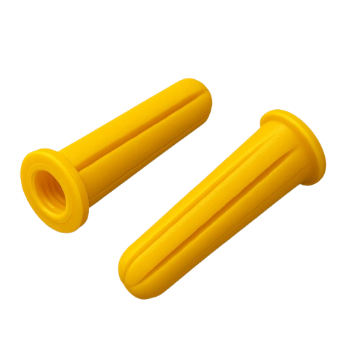 Plastic Anchors for Drywall 3/16 Yellow