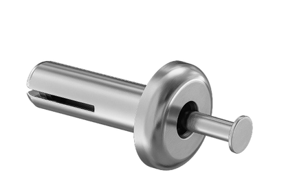 Removable Pin-Drive Achors Zinc 10-24 * 7/8" [Philips Drive]