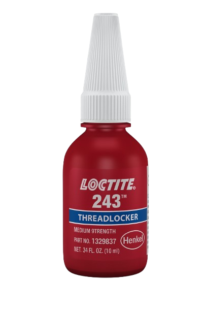 LOCTITE® 243 – Blue Threadlocker – Medium Strength – 10 ml