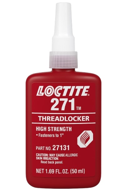 LOCTITE® 271 – Red Threadlocker – High Strength – 50 ml