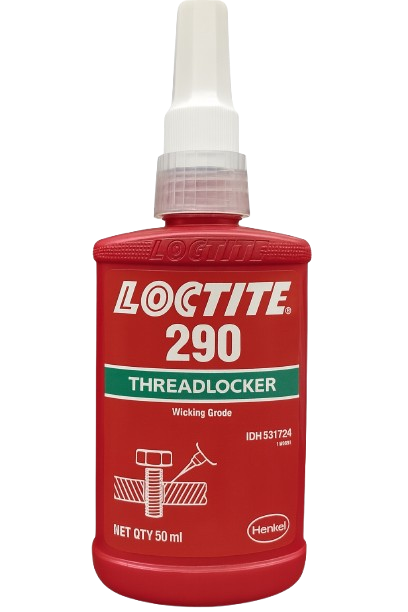 LOCTITE® 290 – Green Threadlocker – Medium to High Strength – 50 ml
