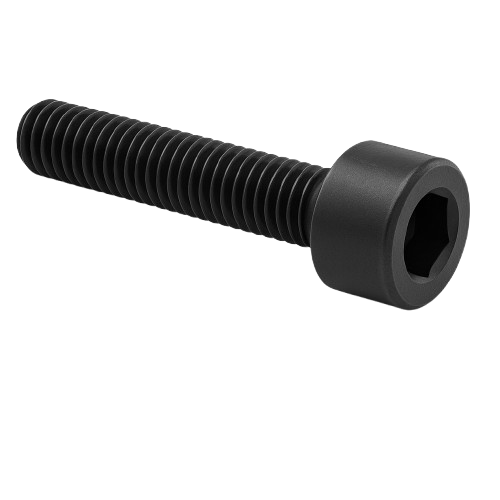 Socket Head Cap Screw Full Thread Black Steel 1-1/2-6 * 3-1/2" Grade 8 [Cup Point] [Allen Drive]
