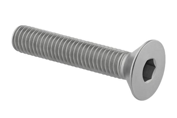 Flat Head Cap Screw Full Thread Stainless Steel 5/8-11 * 1-1/4" [Cup Point] [Allen Drive]