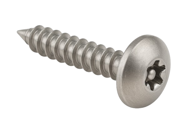 Pan Head Metal Screw Full Thread Stainless Steel #14 * 1" [Torx Pin-in Drive]