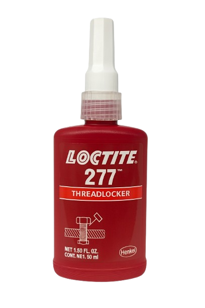 LOCTITE® 277 – Red Threadlocker – High Strength – 50 ml