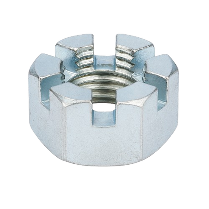 Castel Nut Fine Thread zinc Steel 9/16-18 Grade 2