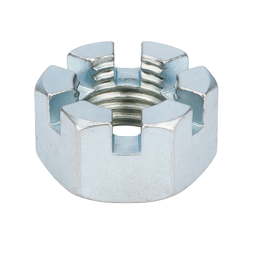 Castel Nut Fine Thread zinc Steel 9/16-18 Grade 2