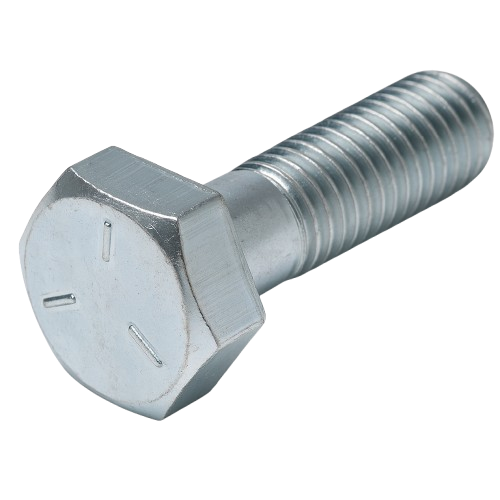 Imperial Hexagonal Bolt Partial Thread Zinc Plated  7/16-14 * 4" Grade 5