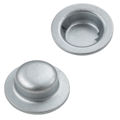 Push-on Retaining Washer Caps Zinc Plated 3/8 * 3/4 OD
