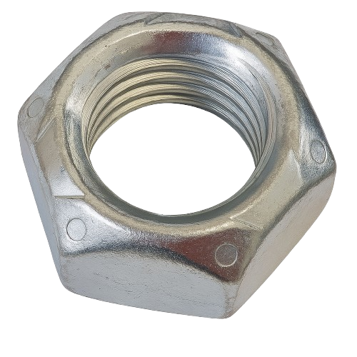Conical Hexagonal Nut Zinc Plated 7/16-18 Grade 8