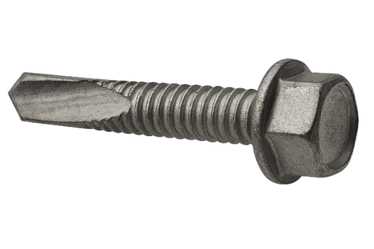 Hexagonal Head Drilling Screw Tek 5 Hot Dip Galvanized 1/4-28 * 5"
