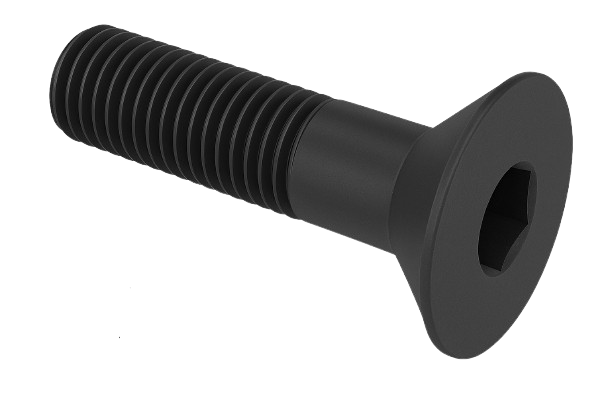 Flat Head Cap Screw Black Steel 1/2-13 * 11" Grade 8 [Cup Point] [Allen Drive]