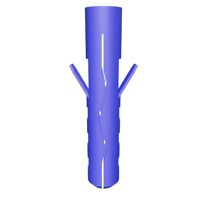 Plastic Anchors for Drywall 12 Blue