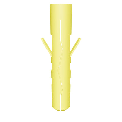 Plastic Anchors for Drywall 3/16 Yellow