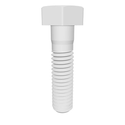 Metric Hexagonal Bolt Yellow Zinc M12 * 1.75 * 70mm Grade 10.9