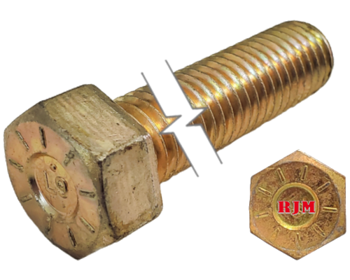 Imperial Hexagonal Bolt Fine And Full Thread 1/2-20 * 1" Grade 12