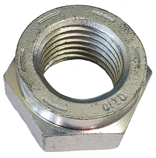 Conical Hexagonal Nut Zinc Plated 1-1/8-7 Grade 8