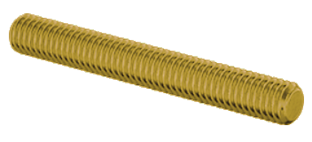 Threaded Rod Brass 1/4-20 * 36"